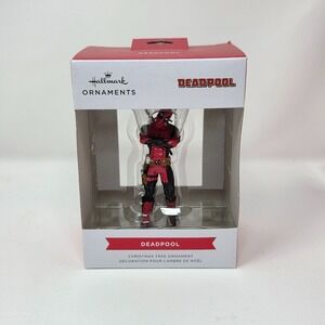 Hallmark Keepsake Ornament Deadpool Crossed‎ Arms 2024 Marvel MCU Superhero Xmas